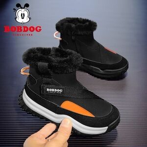 Kids winter boots size 3-4。Fit for 10-11yesrs old.